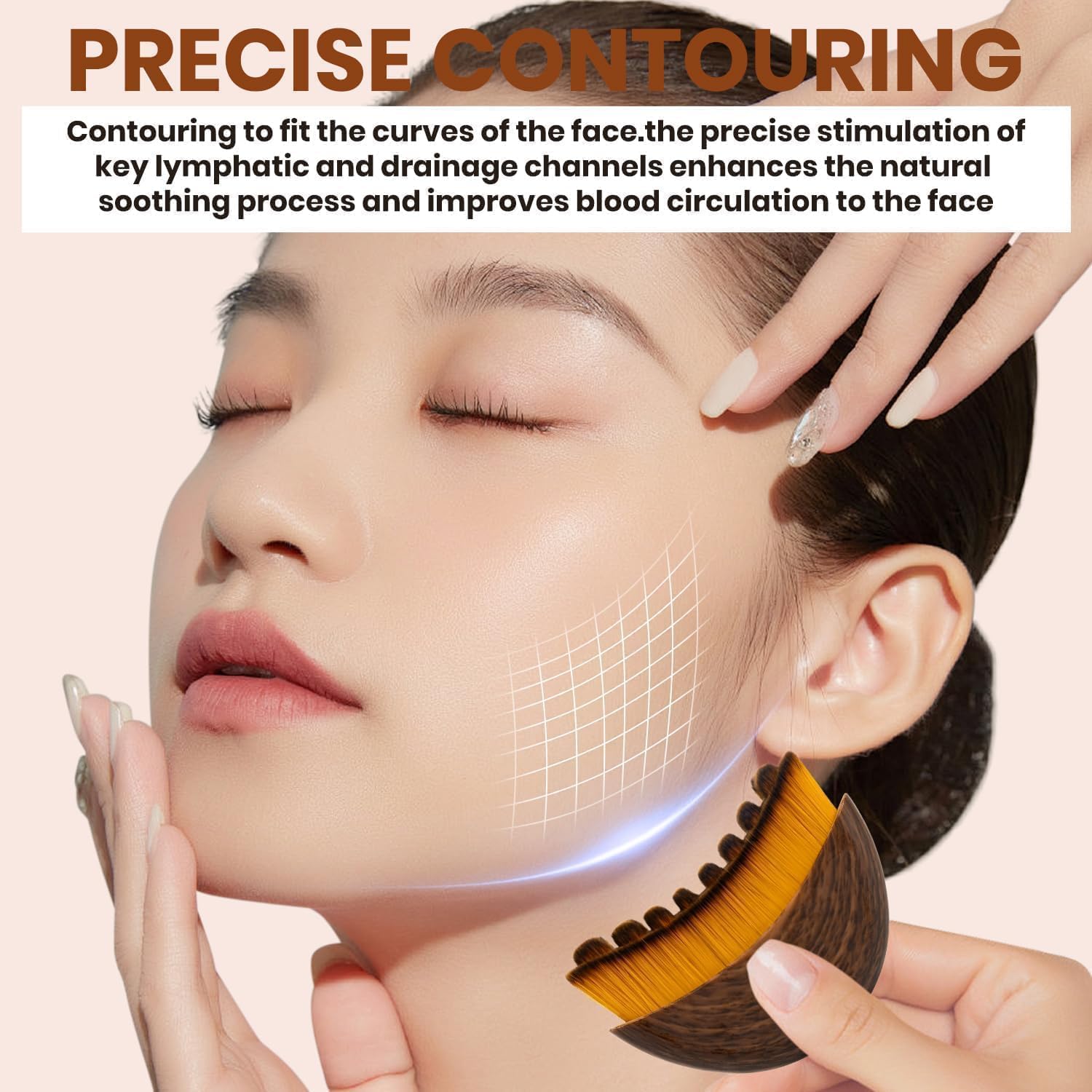 New Lymphatic Contour Face Brush