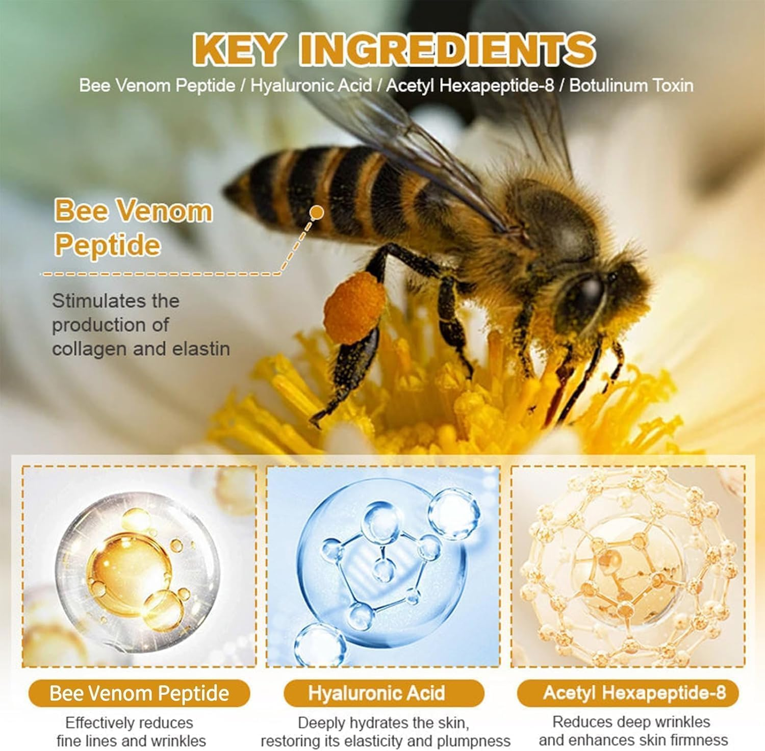 Botox Bee Venom Wrinkle Cream - Natural Anti-Aging Face Cream | Dubai UAE